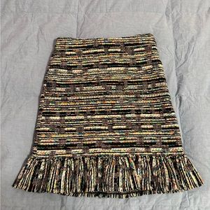 NWT Ann Taylor tweed midi pencil skirt